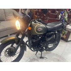 Bán 2 xe Kawasaki W175se 2019 màu xanh đen 